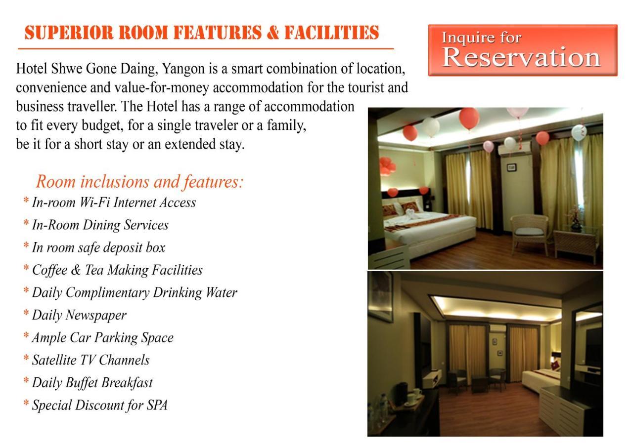 Hotel Shwe Gone Daing, Yangon Exterior photo