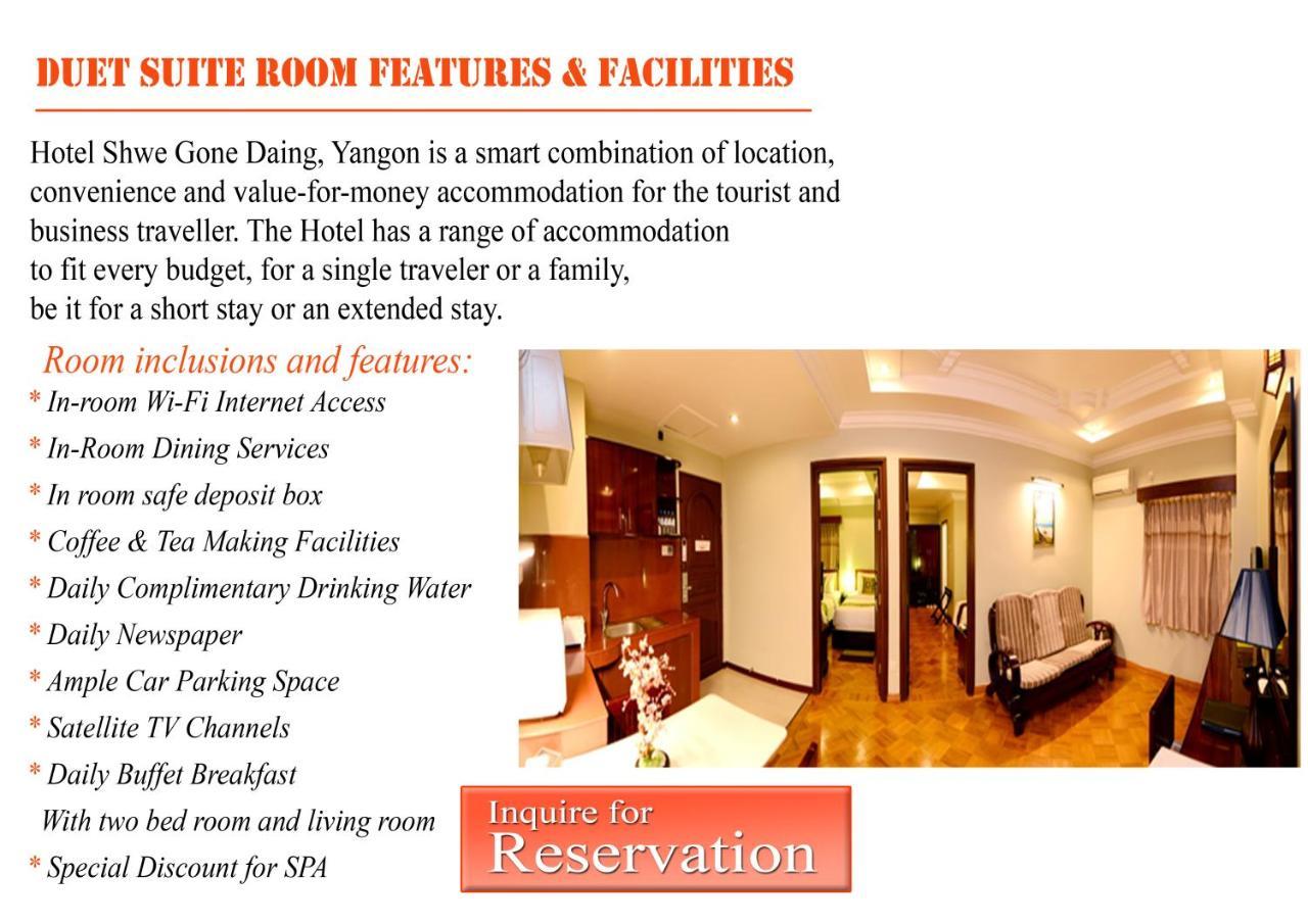 Hotel Shwe Gone Daing, Yangon Exterior photo